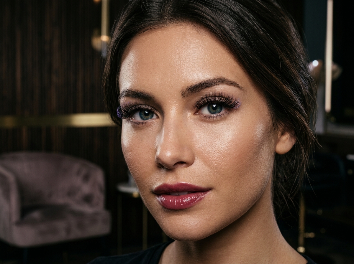 High-End UV LED Lash Extensions at Elegant Black Opal Studio